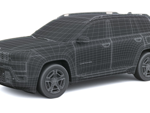 Jeep Cherokee 2026 3D Model