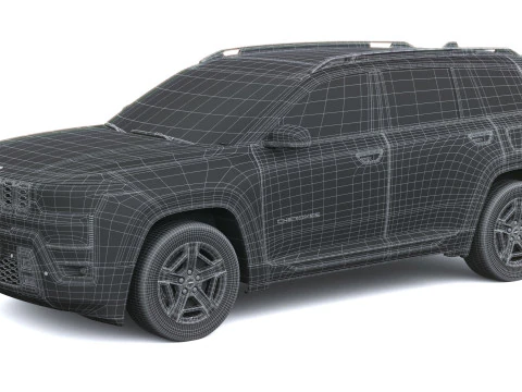 Jeep Cherokee 2026 3D Model