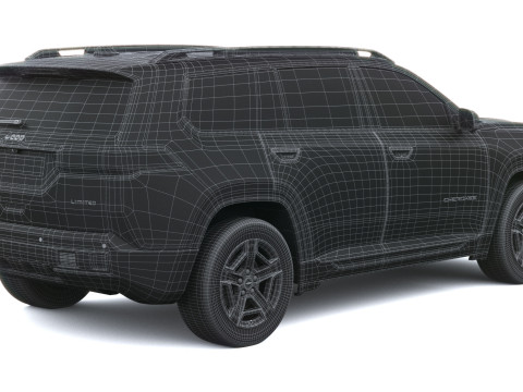 Jeep Cherokee 2026 3D Model