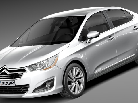Citroen C4 L 2013 3D Model