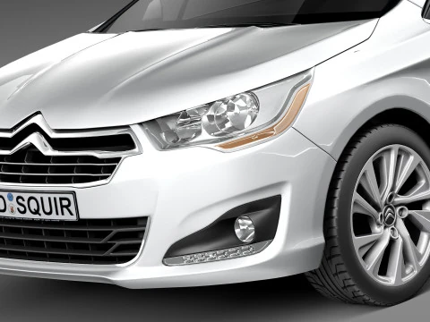 Citroen C4 L 2013 3D Model
