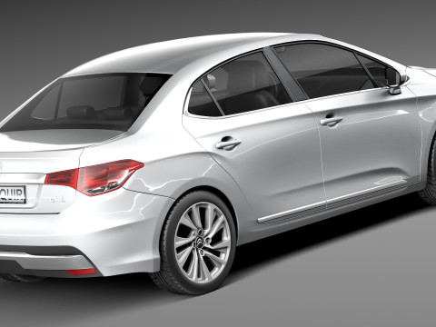 Citroen C4 L 2013 3D Model