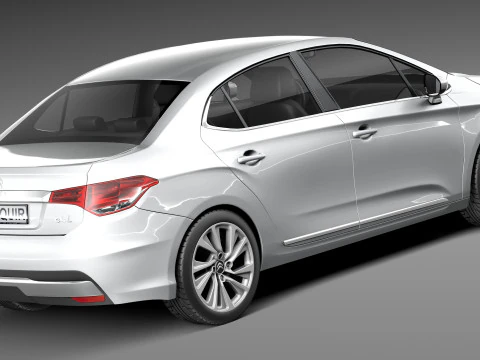 Citroen C4 L 2013 3D Model