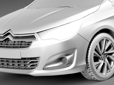 Citroen C4 L 2013 3D Model