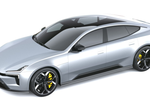 Polestar 5 2026 3D Modell