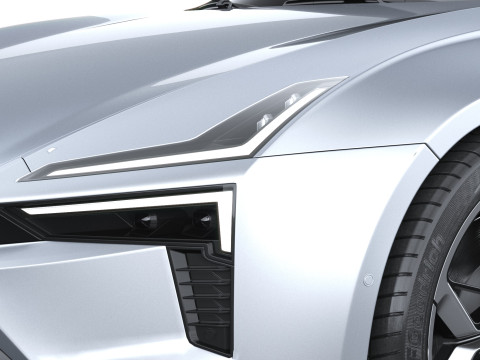 Polestar 5 2026 3D Modell