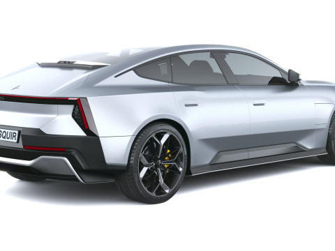 Polestar 5 2026 3D Modell