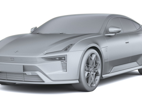 Polestar 5 2026 3D Modell