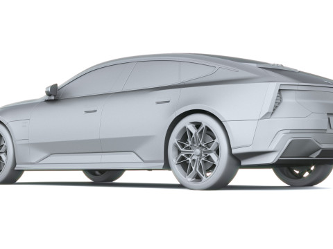Polestar 5 2026 3D Modell