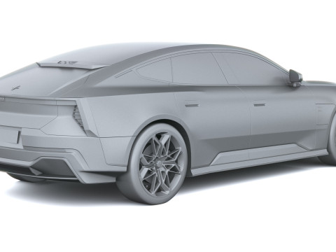 Polestar 5 2026 3D Modell