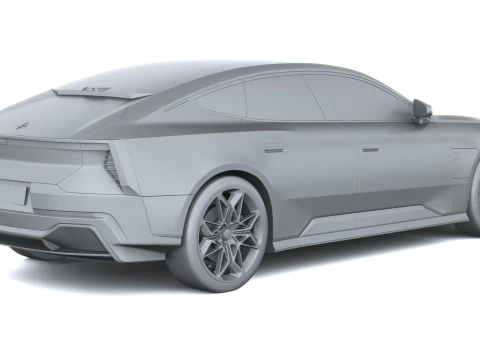 Polestar 5 2026 3D Модель