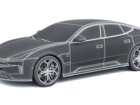 Polestar 5 2026 3D Модель