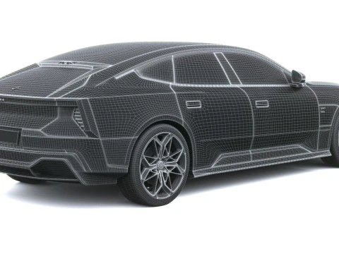 Polestar 5 2026 3D Модель
