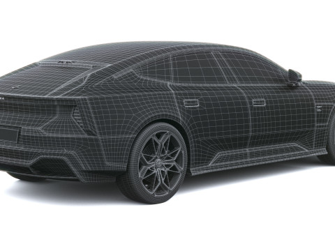 Polestar 5 2026 3D Modell