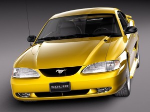 Mustang 1994-1999 3D-Modell