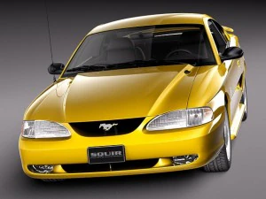 Mustang 1994-1999 3D Model