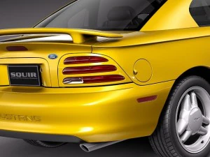 Mustang 1994-1999 3D Model
