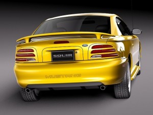 Mustang 1994-1999 3D-Modell