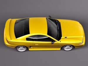 Mustang 1994-1999 3D-Modell