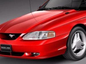 Mustang 1994-1999 3D Model