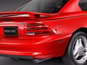 Mustang 1994-1999 3D-Modell
