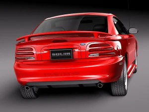 Mustang 1994-1999 3D Model