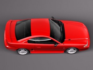 Mustang 1994-1999 3D-Modell