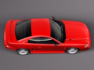 Mustang 1994-1999 3D Model
