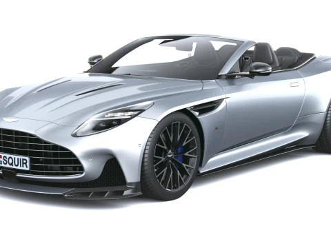 Aston Martin DB12 Volante S 2026 3D Model