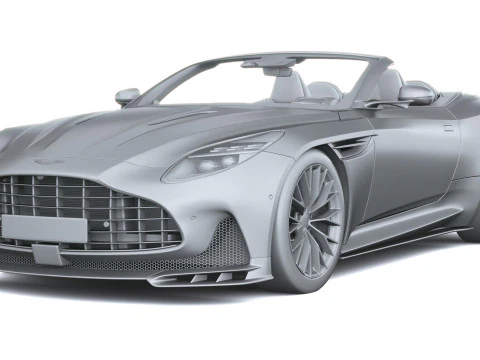 Aston Martin DB12 Volante S 2026 3D Model