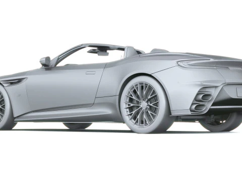 Aston Martin DB12 Volante S 2026 3D Model