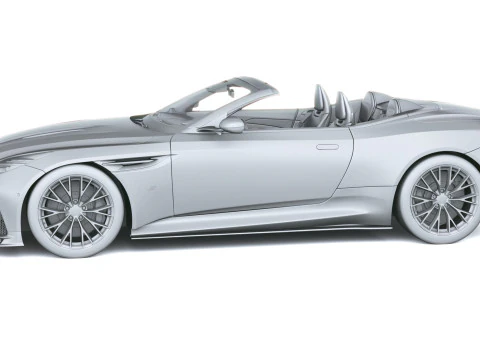 Aston Martin DB12 Volante S 2026 3D Model