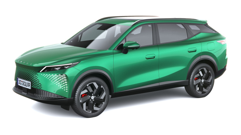 Omoda 7 2025 Modelo 3D .c4d .max .obj .3ds .fbx .stl .blend 