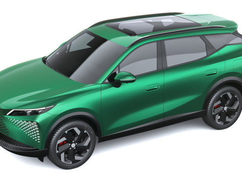 Omoda 7 2025 Modelo 3D