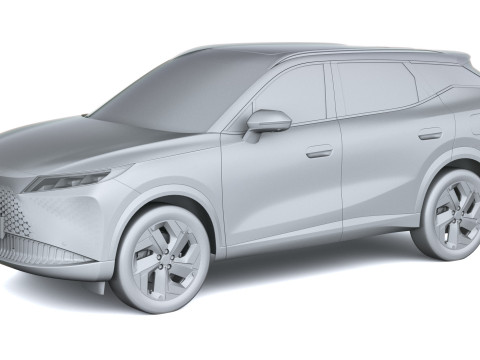 Omoda 7 2025 Modelo 3D