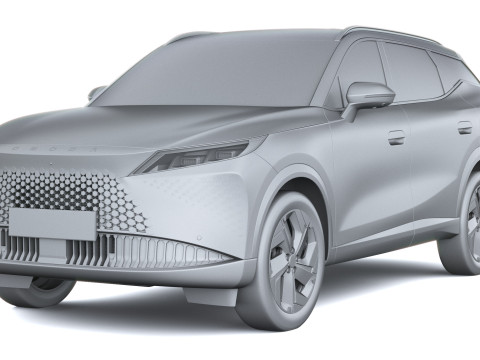 Omoda 7 2025 Modelo 3D