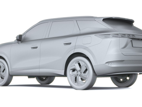 Omoda 7 2025 Modelo 3D