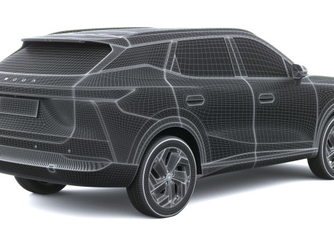 Omoda 7 2025 Modelo 3D