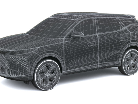 Omoda 7 2025 Modelo 3D