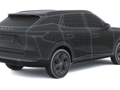 Omoda 7 2025 Modelo 3D