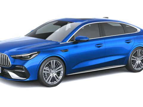 Geely Galaxy Sterrenschijn 6 2026 3D Model