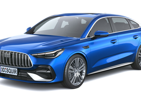 Geely Galaxy Sterrenschijn 6 2026 3D Model