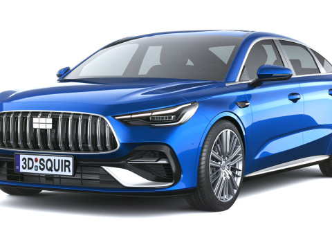 Geely Galaxy Sterrenschijn 6 2026 3D Model