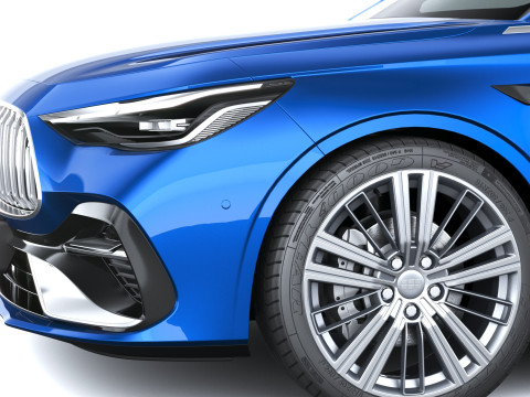 Geely Galaxy Sterrenschijn 6 2026 3D Model