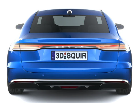 Geely Galaxy Starshine 6 2026 3D Model