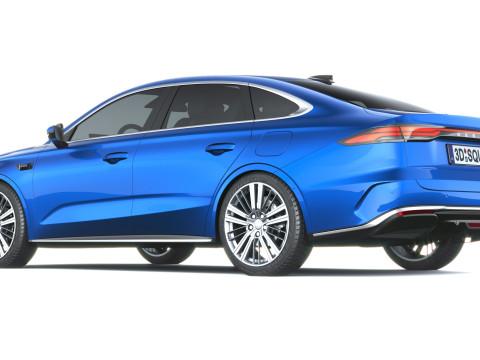 Geely Galaxy Sterrenschijn 6 2026 3D Model