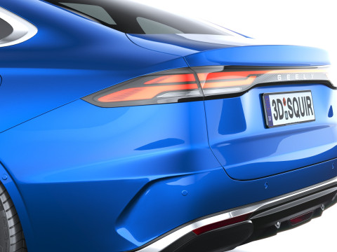 Geely Galaxy Sterrenschijn 6 2026 3D Model