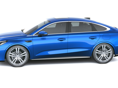 Geely Galaxy Sterrenschijn 6 2026 3D Model