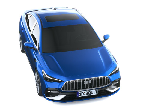 Geely Galaxy Sterrenschijn 6 2026 3D Model