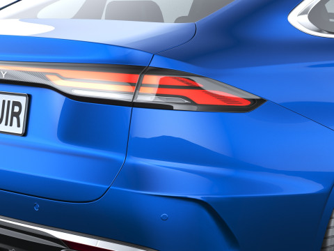 Geely Galaxy Sterrenschijn 6 2026 3D Model